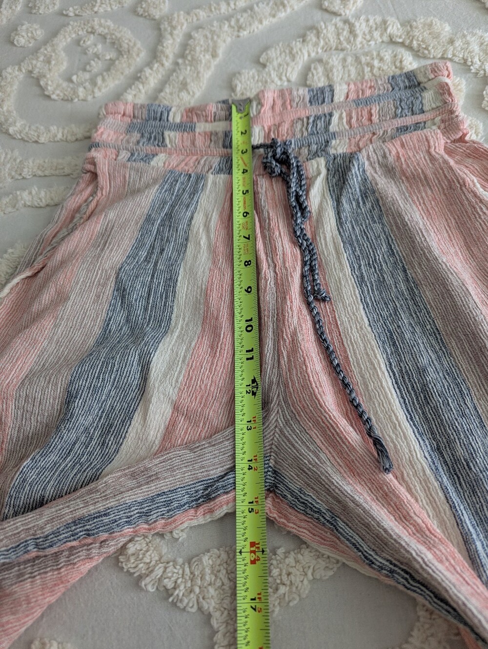 Free People Hamilton Wide Leg Pants Medium Boho Festival Beach Summer - Picture 8 of 9
